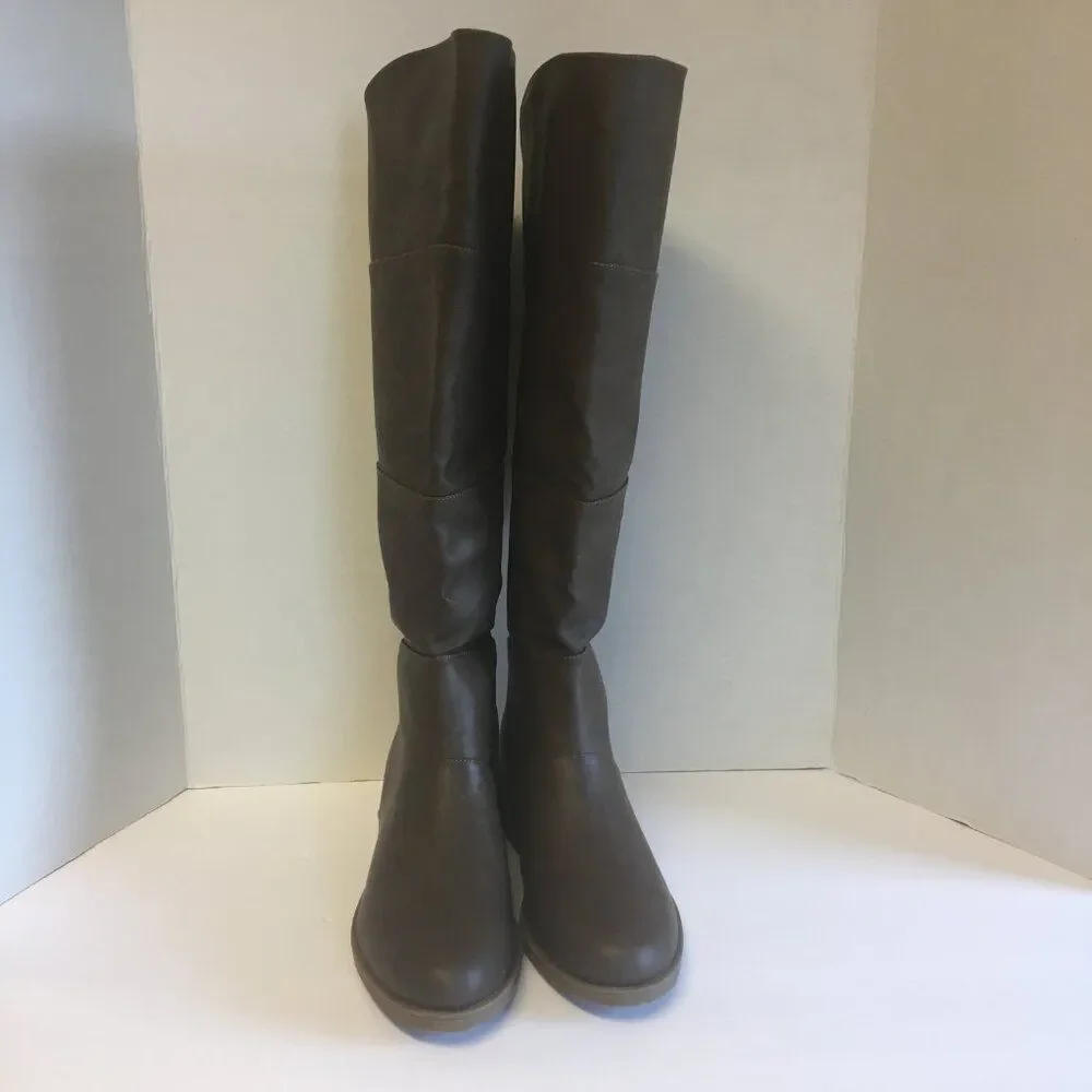 Over The Knee Boots Size 10 Dark Brown Riding